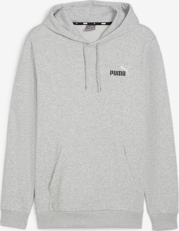 Sweat de sport 'ESS+' PUMA en gris : devant