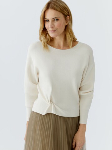 OUI Pullover in Weiß: Vorderseite