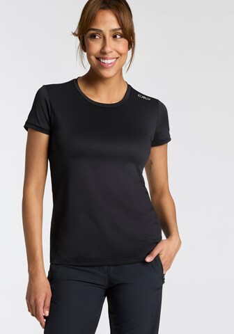 CMP Funktionsshirt in Schwarz: Vorderseite
