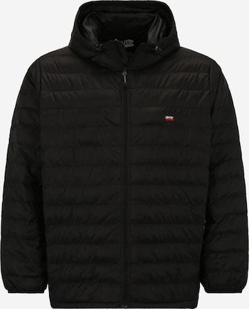 Levi's® Big & Tall Between-Season Jacket 'BIG PRESIDIO' in Black: front