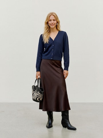 VERO MODA Gebreid vest 'VMDOFFY' in Blauw