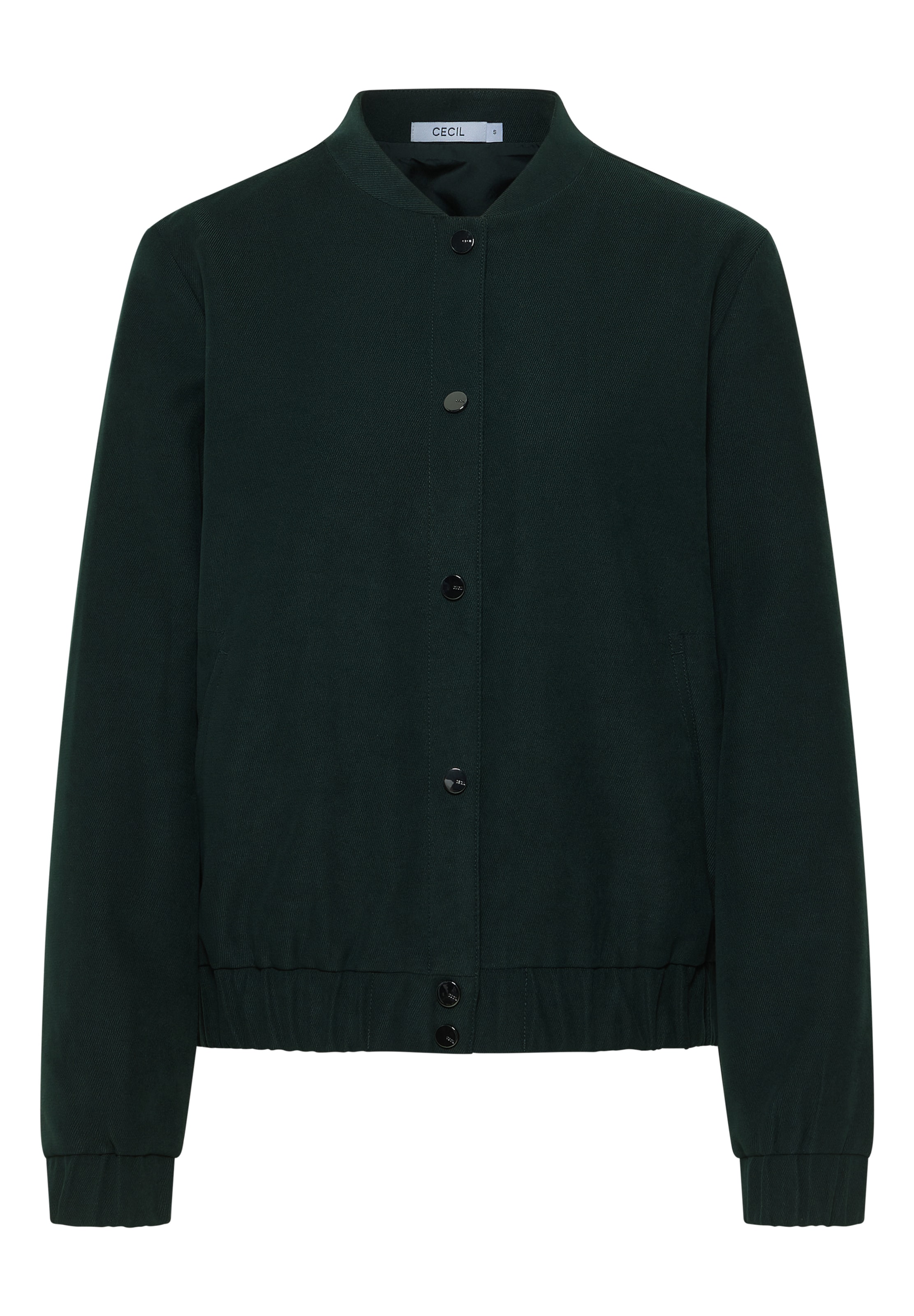 CECIL Between-Season Jacket in Green: front