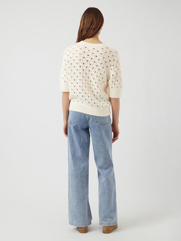 YAS Sweater 'YASMansa' in White