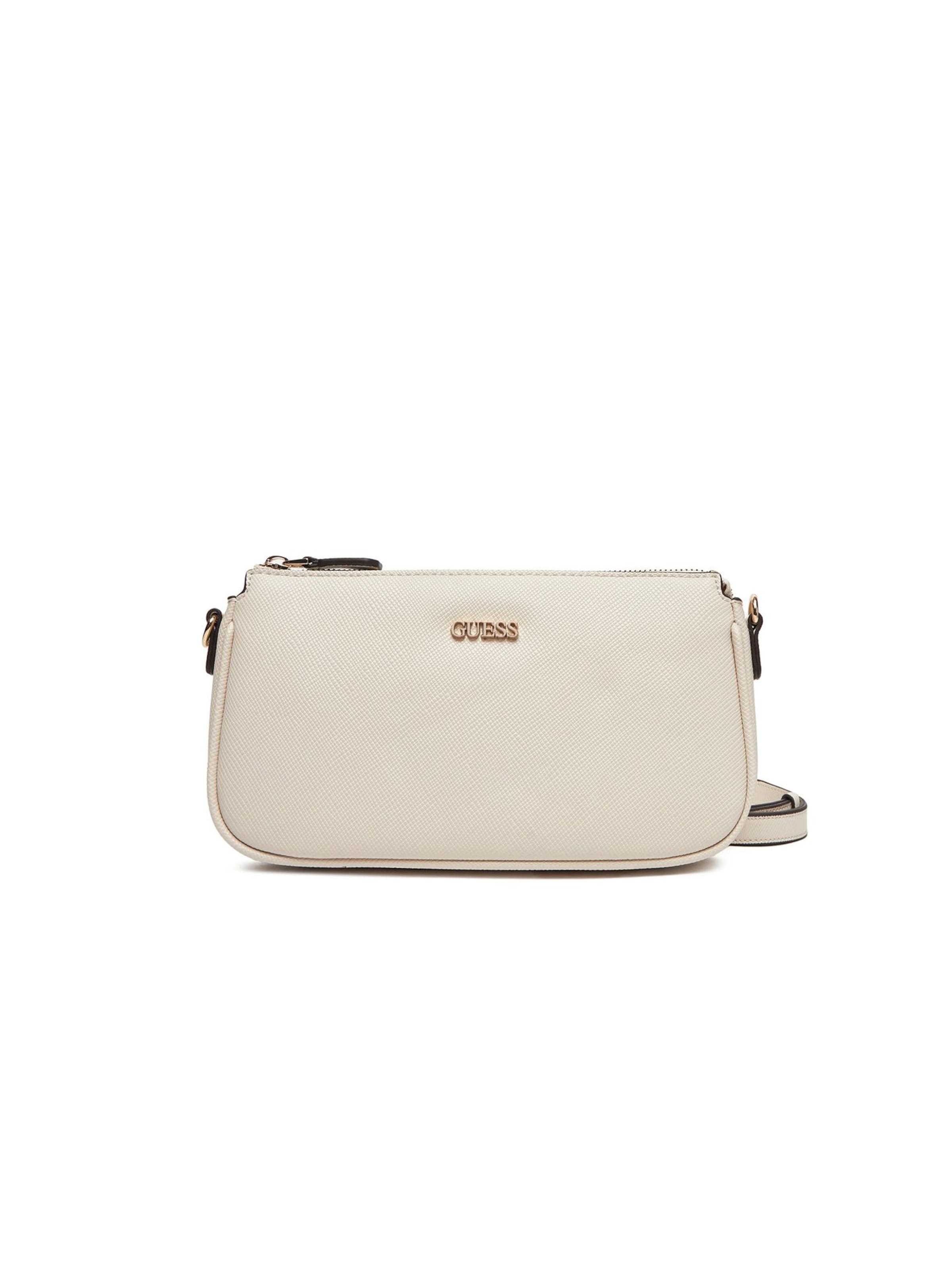 GUESS Schoudertas 'Noelle Ii Dbl' in Beige