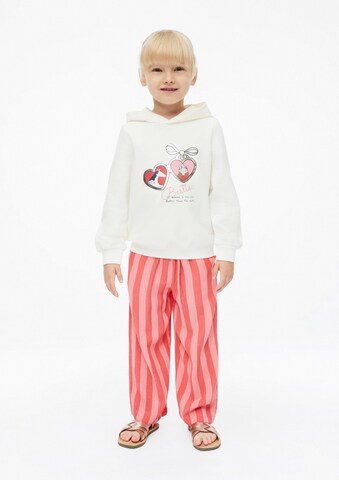 s.Oliver Sweatshirt in Beige: voorkant