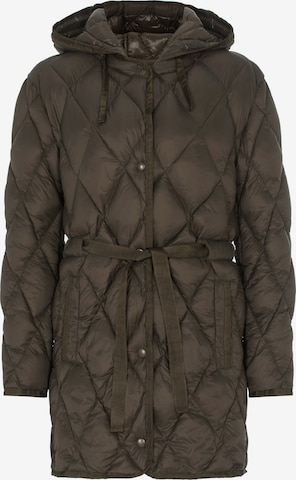 Jimmy Sanders Winter Coat in Green: front