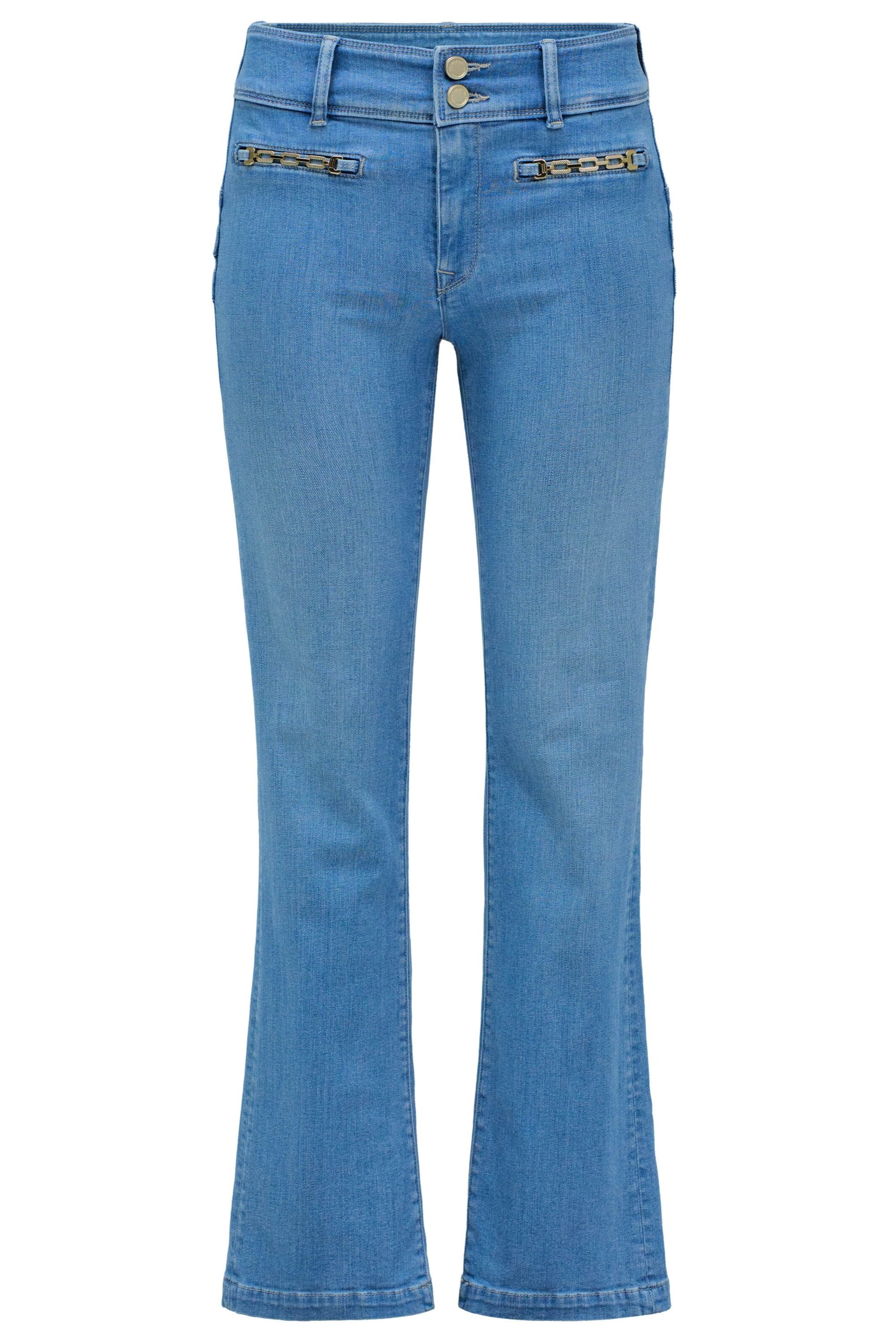 Salsa Jeans Bootcut Jeans 'Secret' in Blauw: voorkant