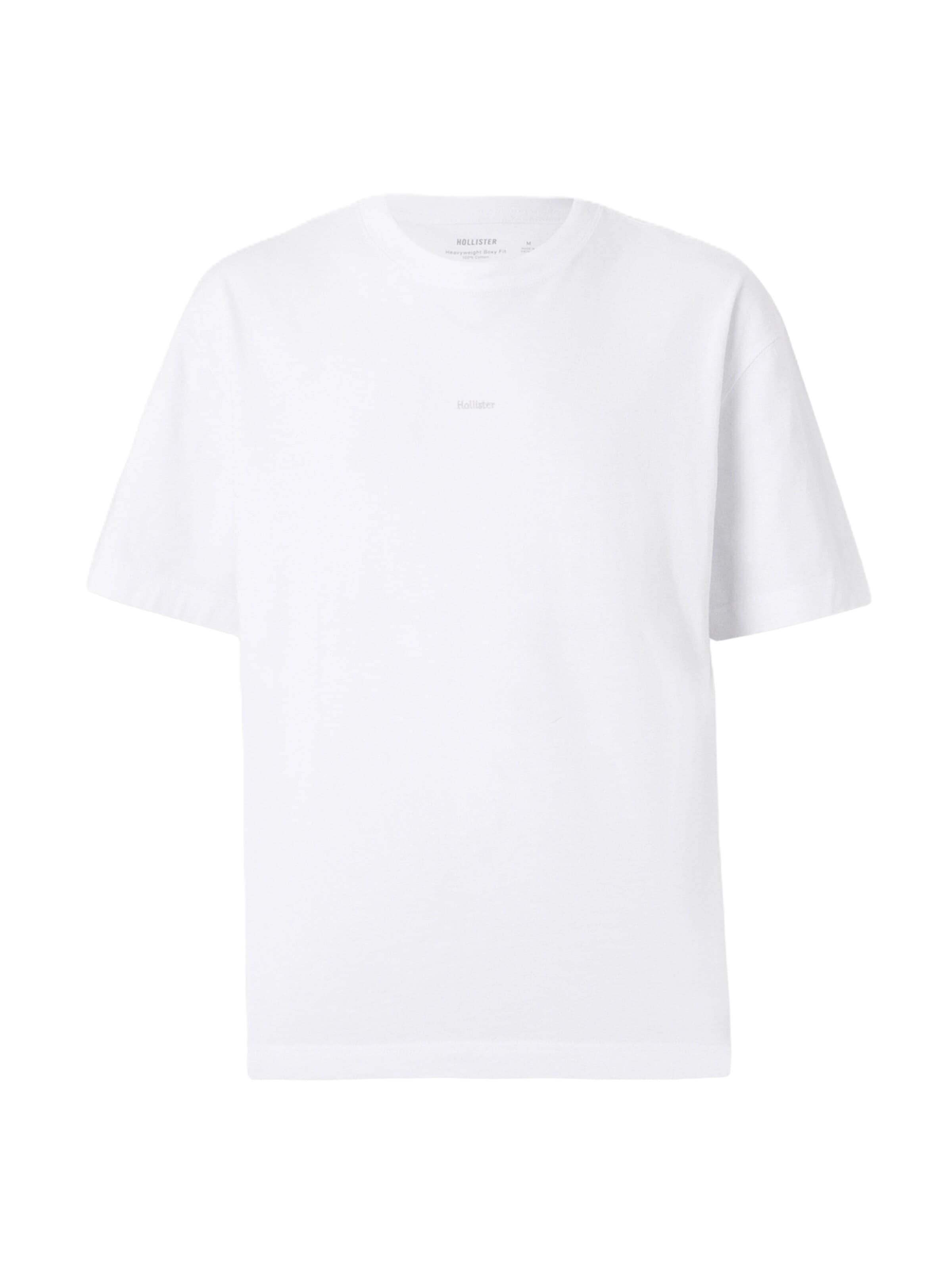 HOLLISTER T-Shirt in Weiß: Vorderseite