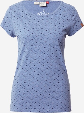 Ragwear T-Shirt in Blau: predná strana