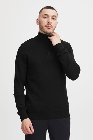 !Solid Sweater 'Kaynel' in Black: front