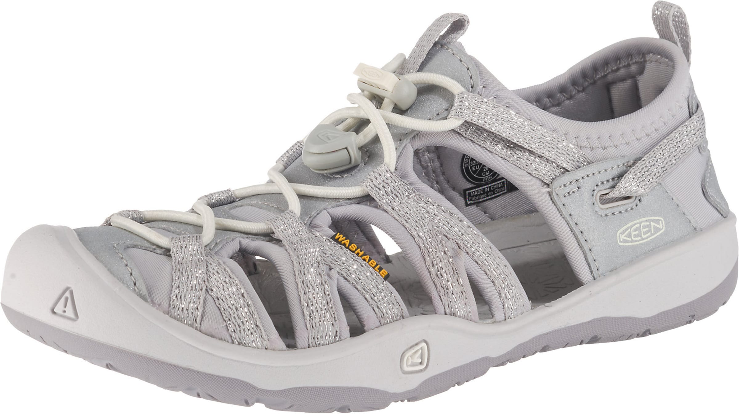 KEEN Sandal 'Moxie' in Silver: front