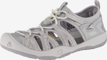 KEEN Sandal 'Moxie' in Silver: front