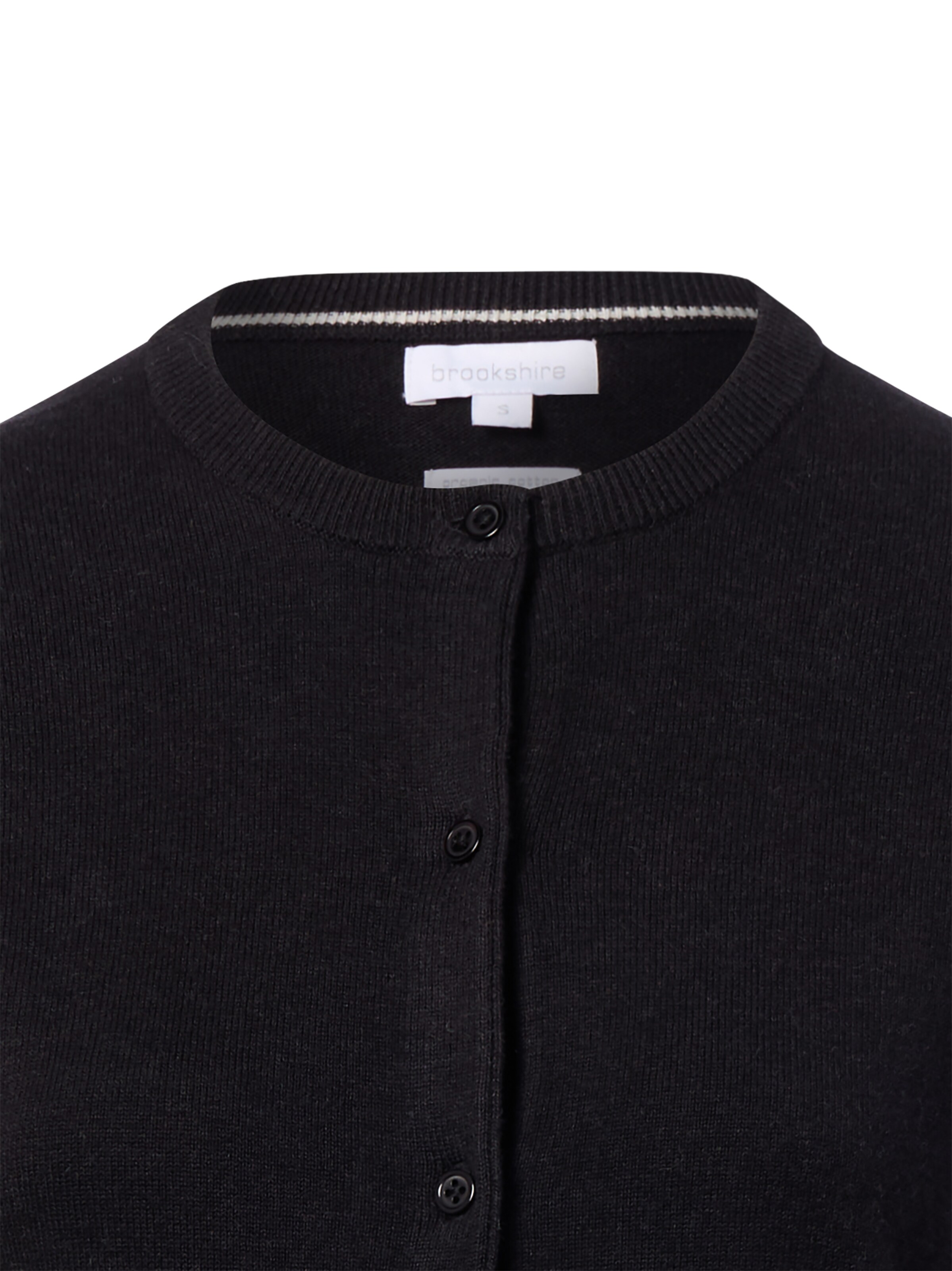 Brookshire Strickjacke in Schwarz