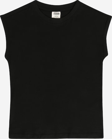 Urban Classics Kids Shirt in Black: front