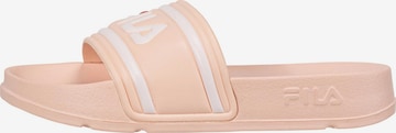 Ciabatta 'MORRO BAY slipper kids' di FILA in rosa: frontale
