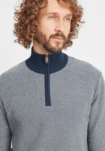 !Solid Sweater 'Duncan' in Blue