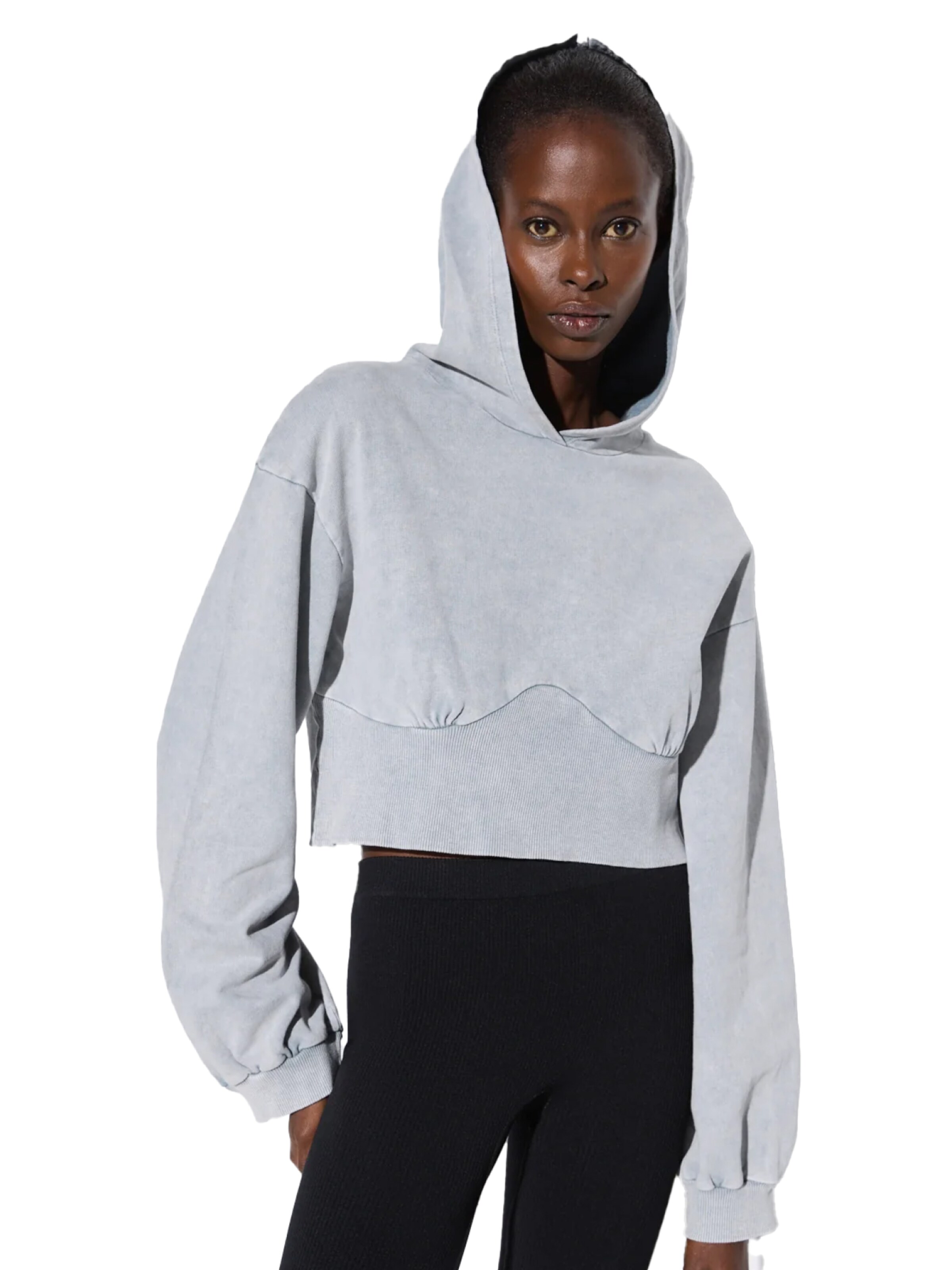 No Matter What Sweatshirt in Grijs: voorkant