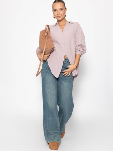 SASSYCLASSY Bluse 'kürzere Variante' in Pink