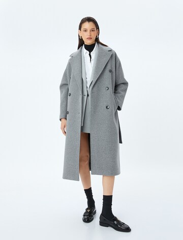 Koton Between-Seasons Coat in Grey