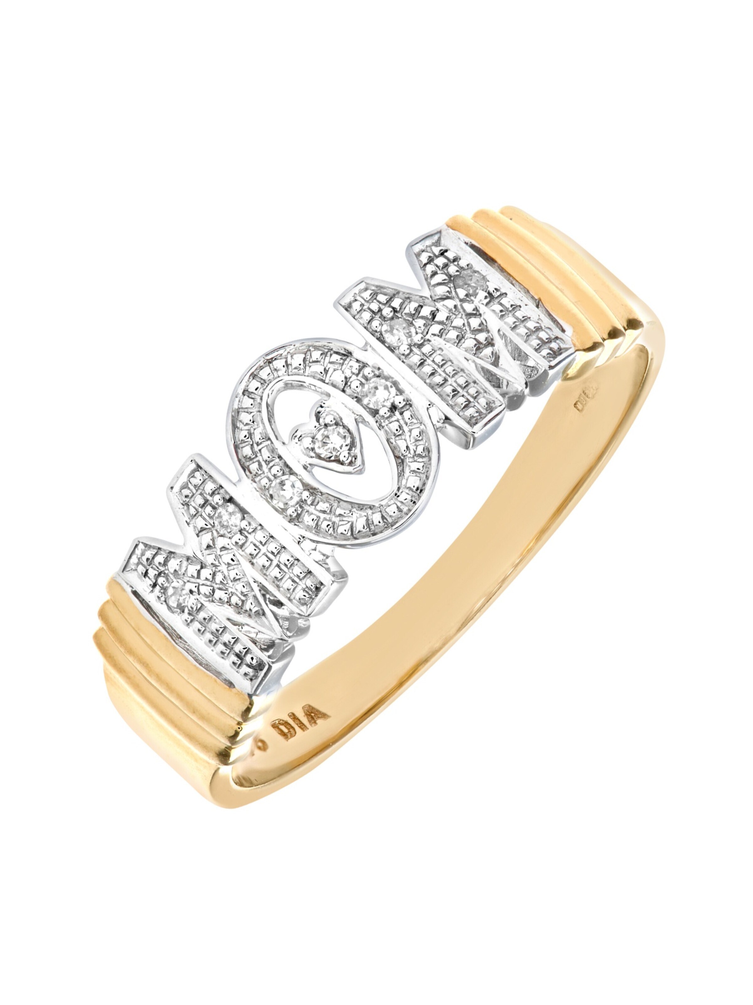 DIAMANT LETERNEL Ring in Gold: front