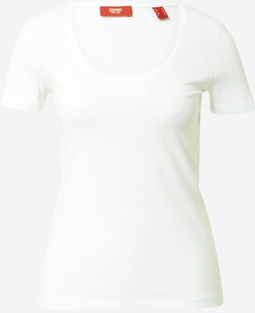 T-shirt ESPRIT en blanc : devant