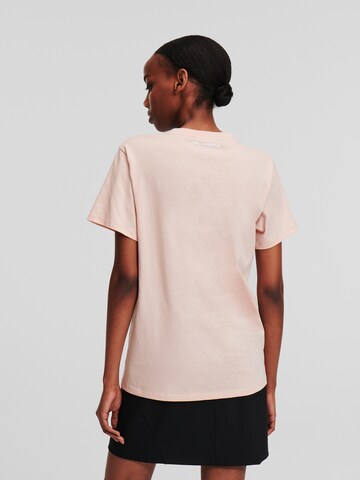 T-shirt Karl Lagerfeld en rose