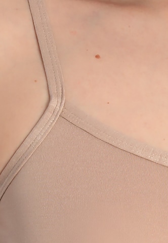 sassa Undershirt 'LOVELY SKIN' in Beige