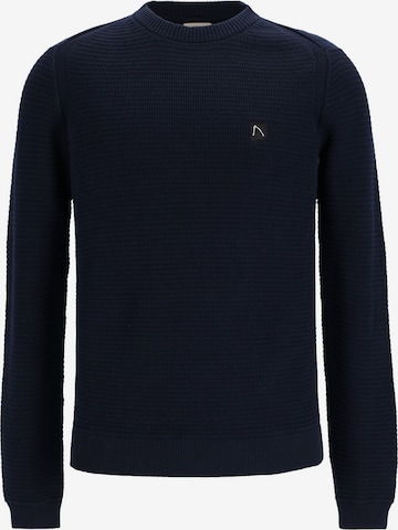 CHASIN' Sweater ' Guide ' in Blue: front