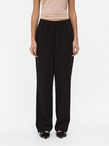 Regular Pantalon 'PILA' OBJECT en noir : devant