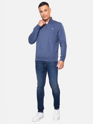 Threadbare Sweatshirt 'Patrick' in Blauw