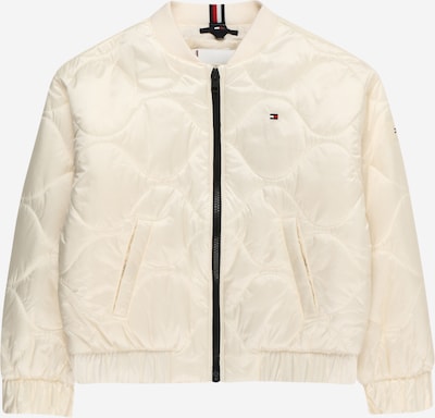 TOMMY HILFIGER Between-season jacket in Light beige / Navy / Blood red, Item view