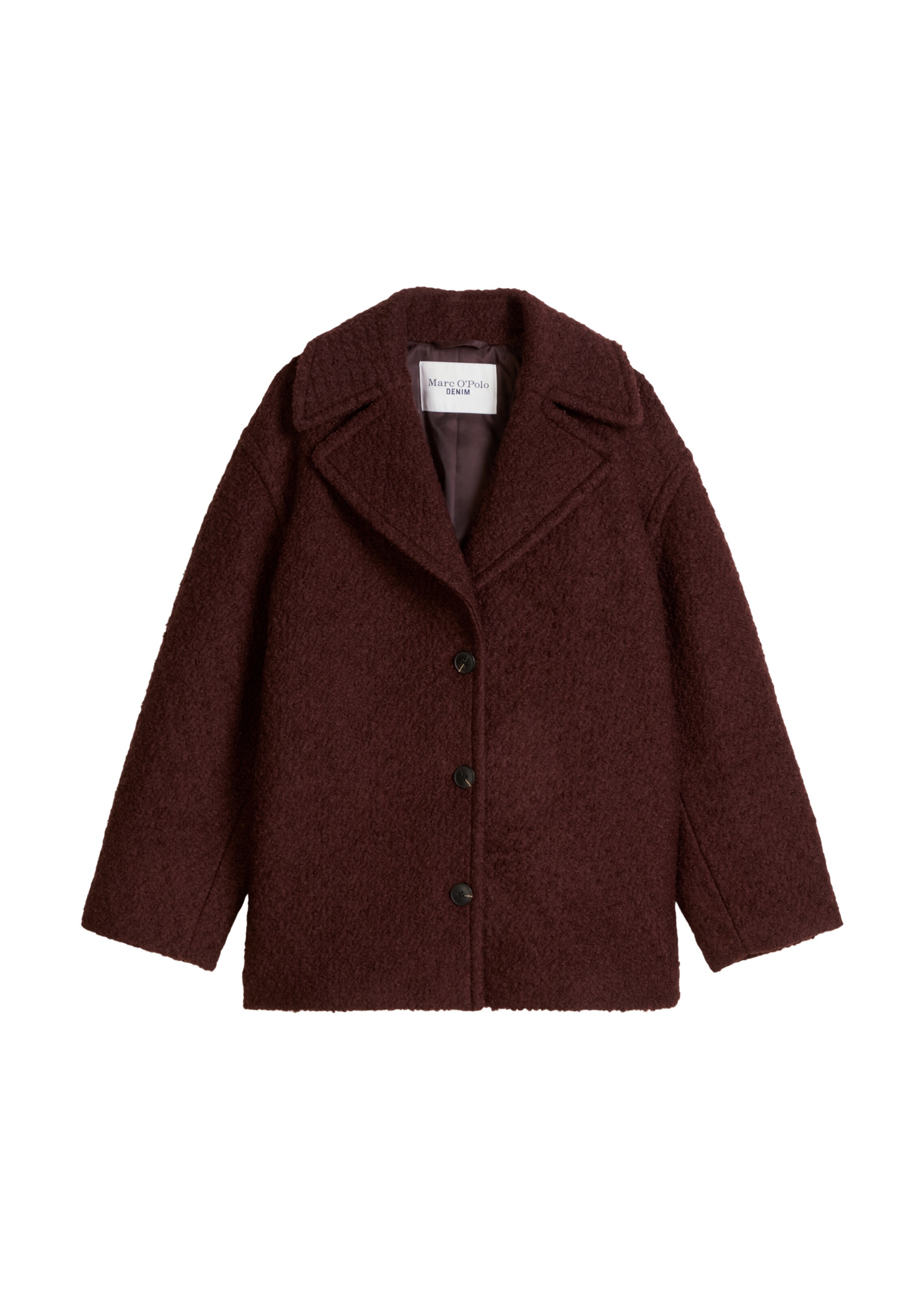 Marc O'Polo DENIM Between-seasons coat in Brown: front