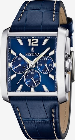 FESTINA Analoog horloge in Blauw: voorkant
