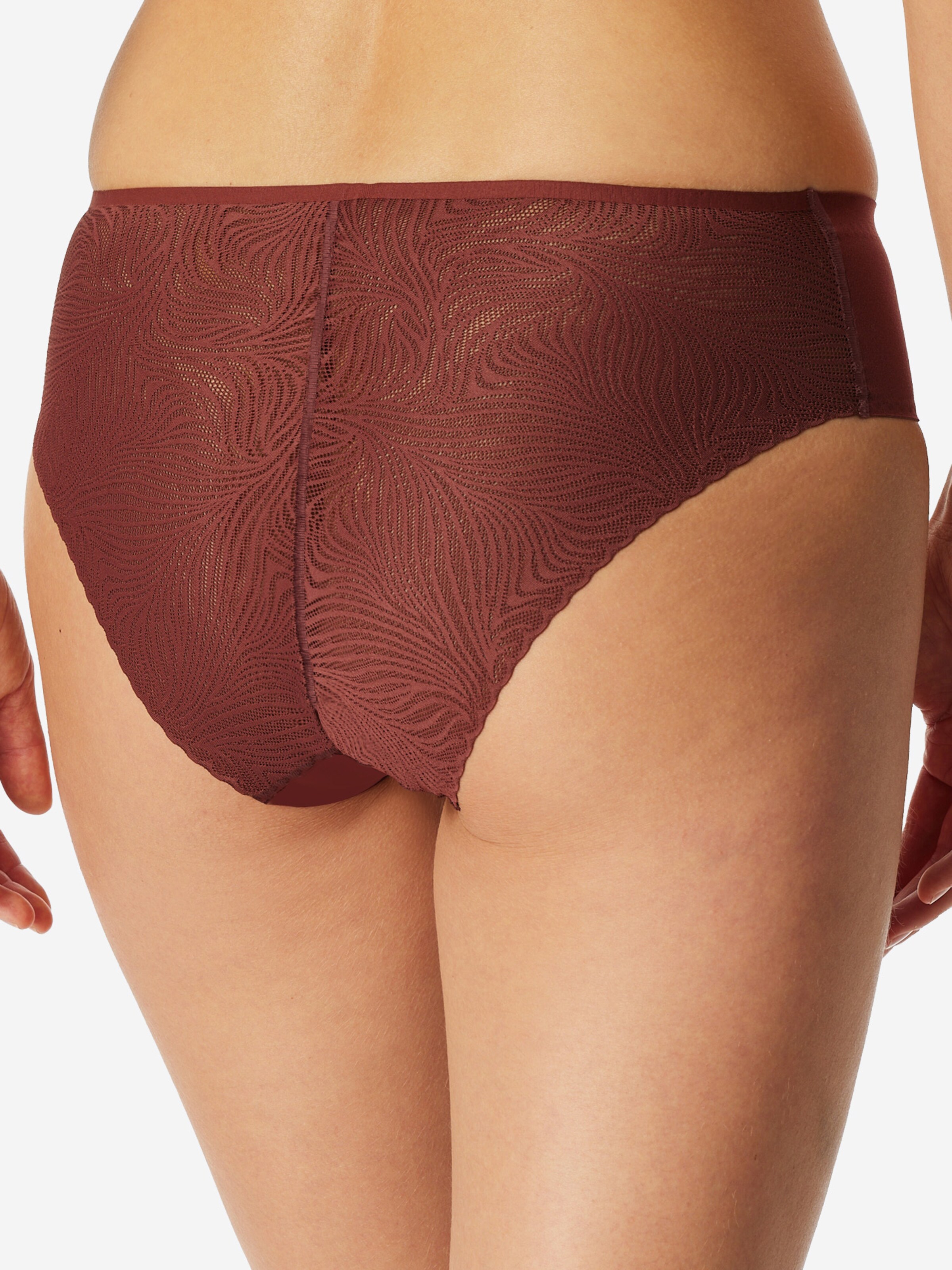 Slip ' Invisible Soft Lace ' SCHIESSER en rouge