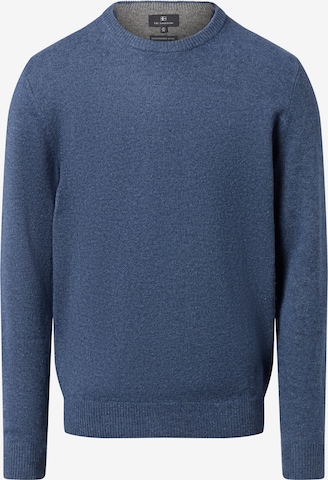 Andrew James Pullover in Blau: Vorderseite
