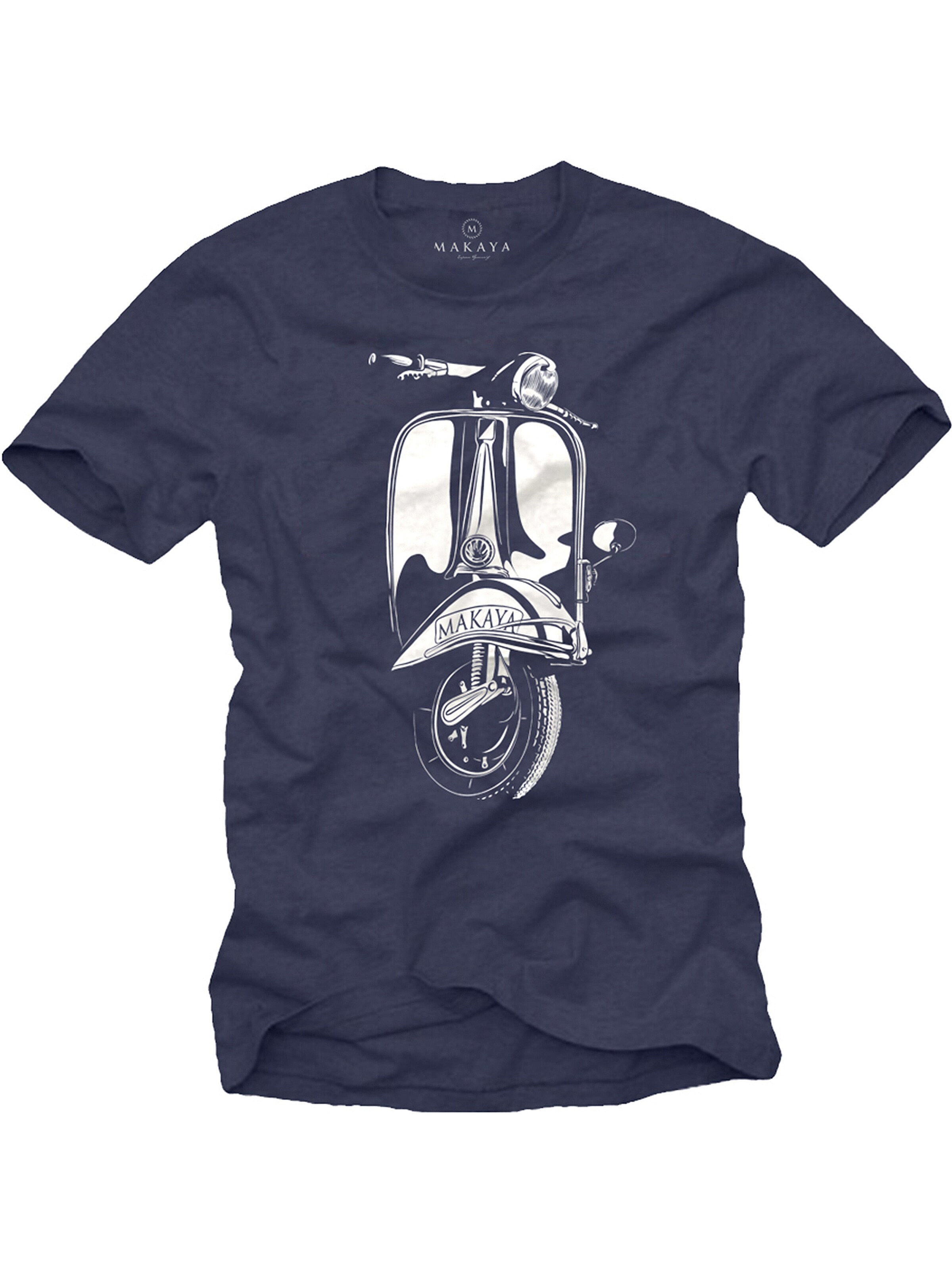 MAKAYA Shirt 'Makaya Roller' in Blue: front