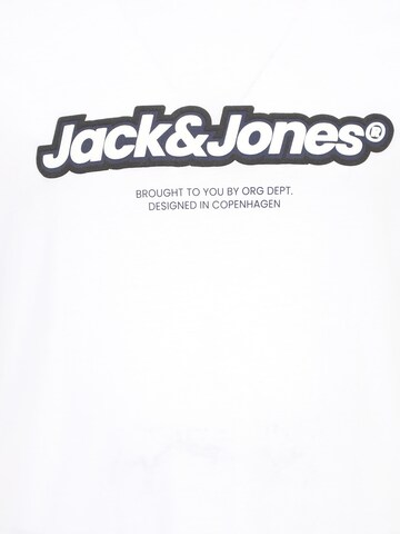 Jack & Jones Plus Футболка 'JORVESTERBRO NEWTON' в Белый