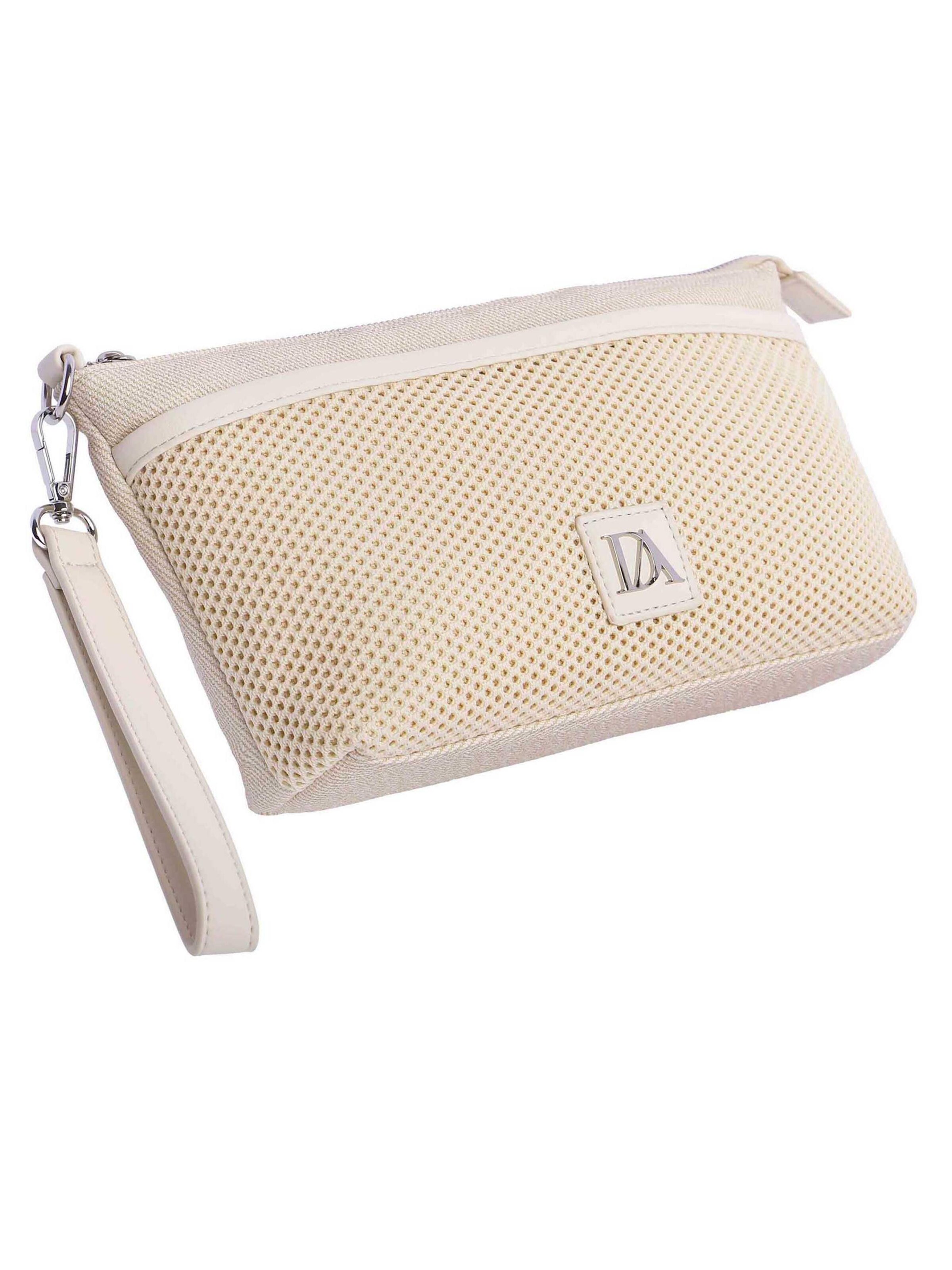 Don Algodon - Bolso de mano 'Sunray' en blanco