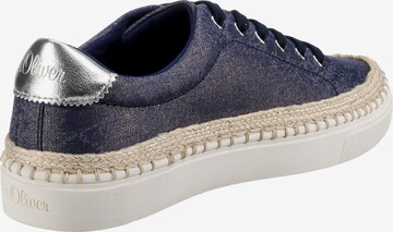 s.Oliver Sneakers laag in Blauw