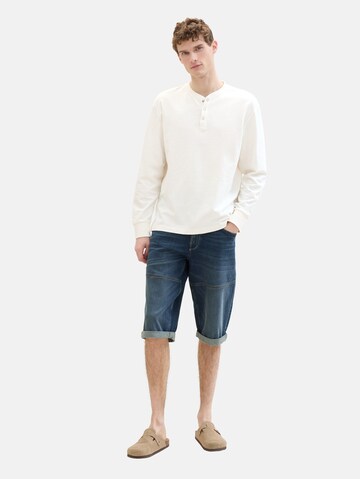 TOM TAILOR Loosefit Shorts 'Morris' in Blau