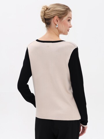 Passioni Pullover in Beige