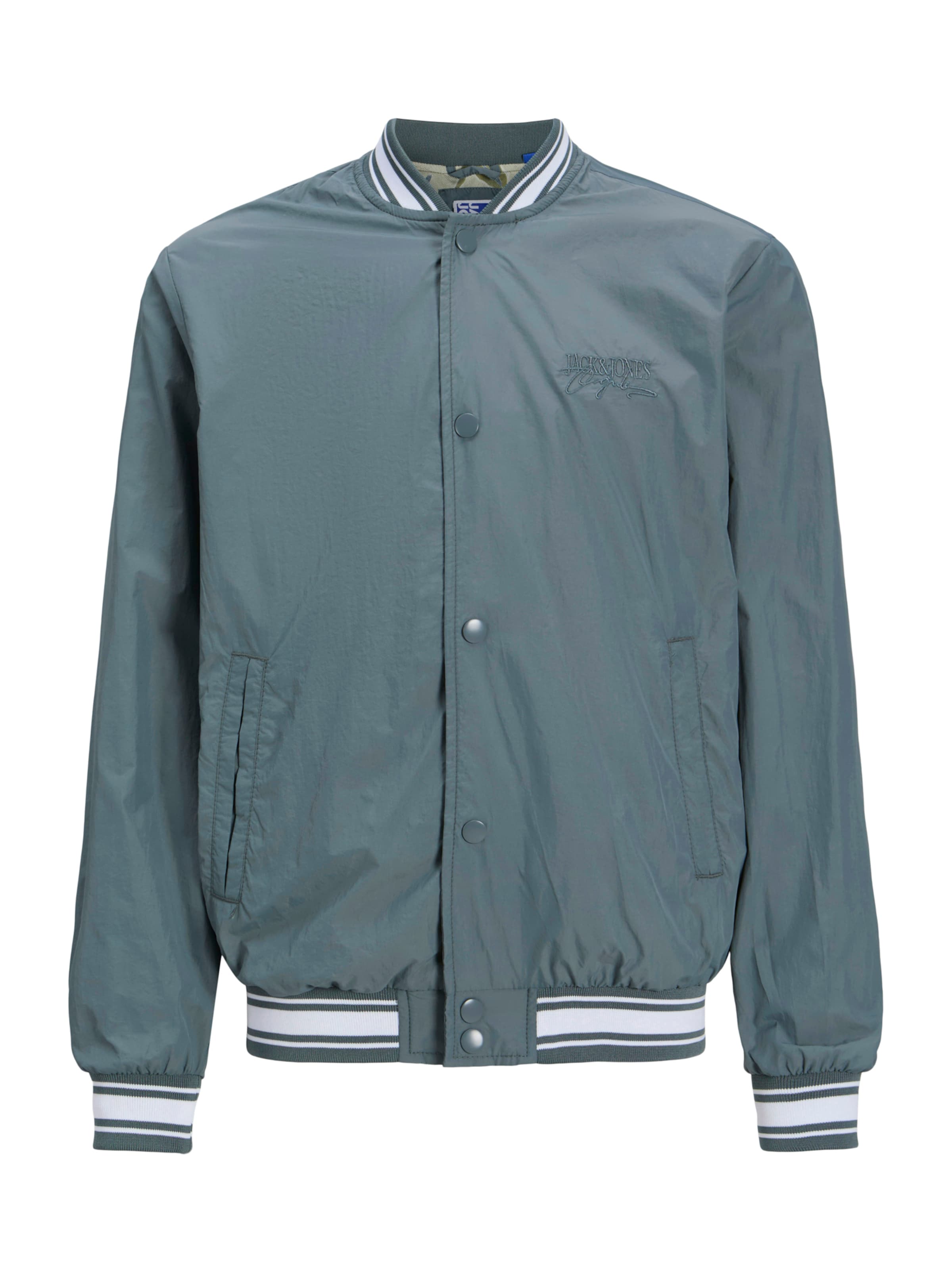 Jack & Jones Junior - Chaqueta de entretiempo 'JORAlmeria' en azul: frente