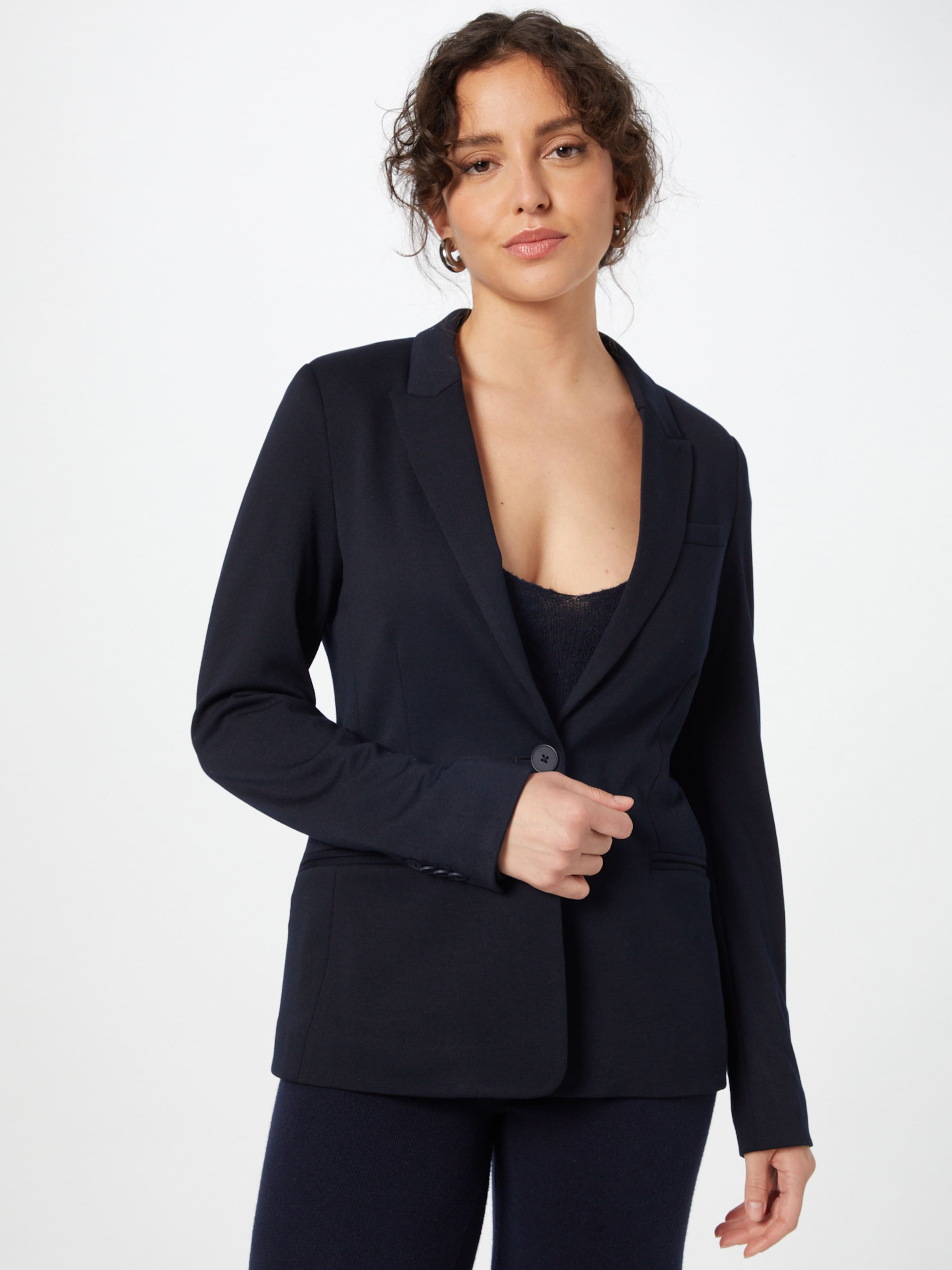 Frauen Blazer InWear Blazer 'Roseau' in Marine - VV97968 Frauen Blazer InWear Blazer 'Roseau' in Marine - VV97968