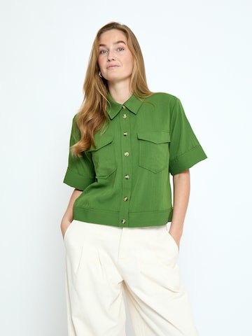 T-shirt 'Otine' Peppercorn en vert : devant