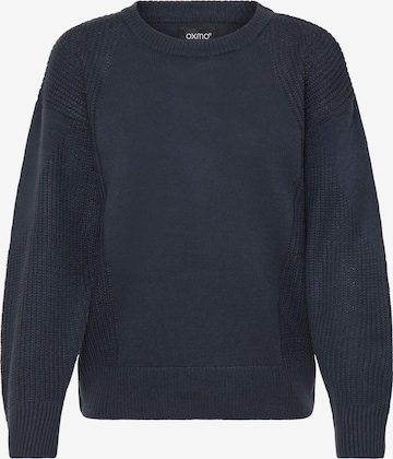 T-shirt ' OXISELMO ' Oxmo en bleu : devant