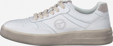 Sneaker low de la TAMARIS pe alb