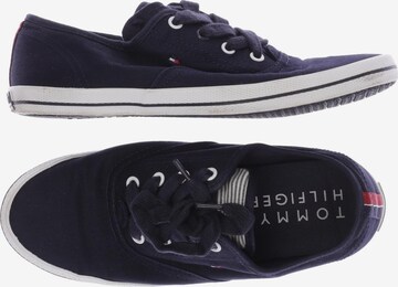 TOMMY HILFIGER Halbschuh 36 in Blau: predná strana