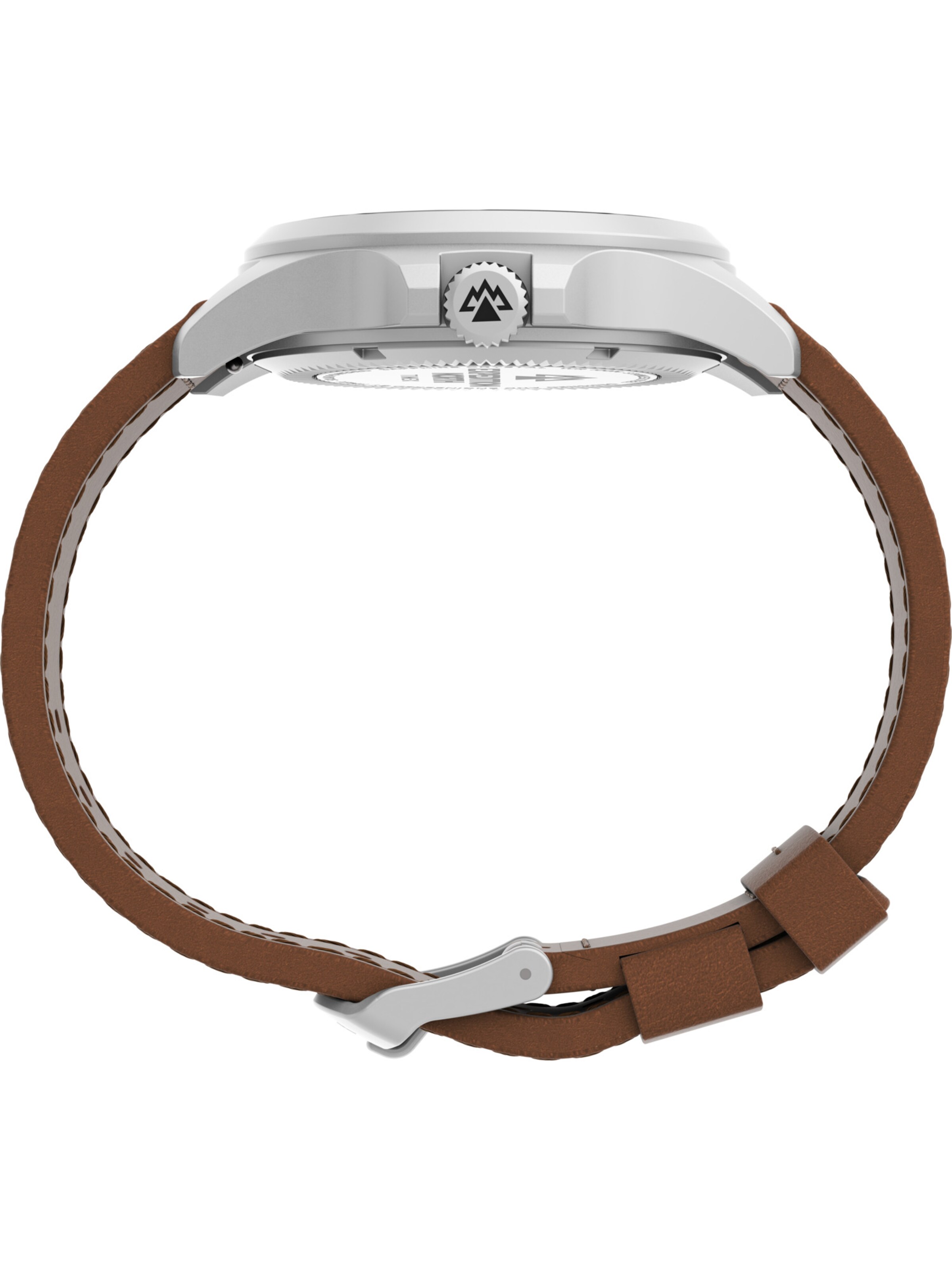 TIMEX Analoguhr in Braun