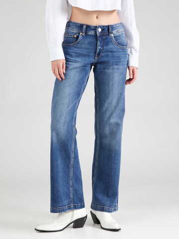 Herrlicher Bootcut Jeansy w kolorze niebieski: przód