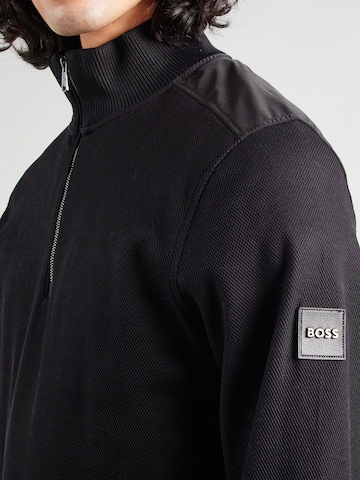 BOSS Sweatshirt 'H-Sidney 59' i sort